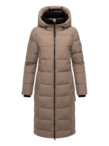 Marikoo Wintermantel Lanitaa XVI in Taupe Grey