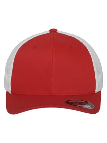  Flexfit Trucker in red/wht