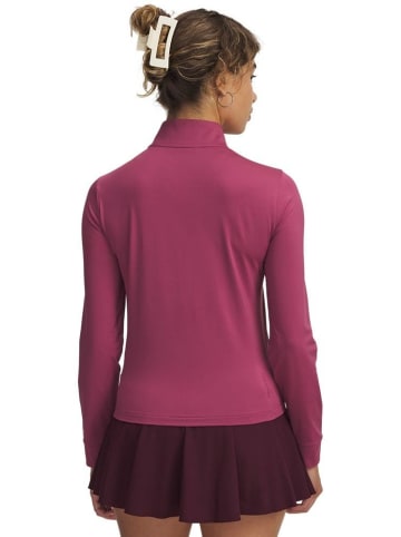 Under Armour Longsleeve "Drive 1/4 Zip" in Rot