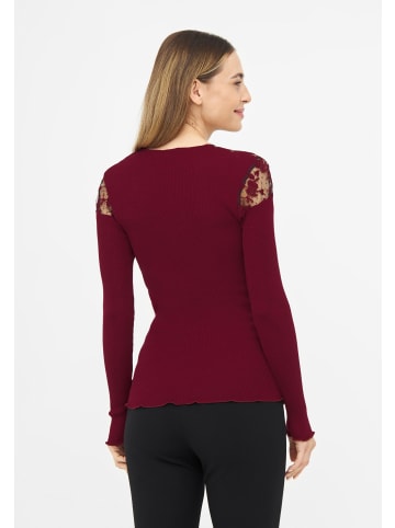 TOOCHE Shirt & Top "Ruby Rose" in bordeaux