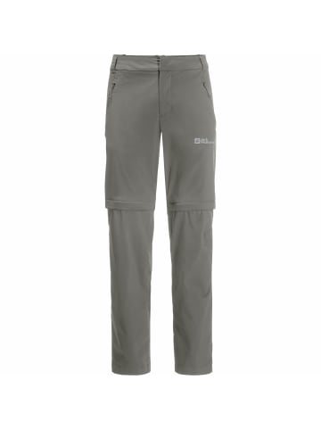 Jack Wolfskin Outdoorhose Glastal Zip-Off in Laubgrün