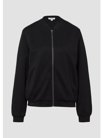 s.Oliver Sweatshirt Jacke in 9999_schwarz