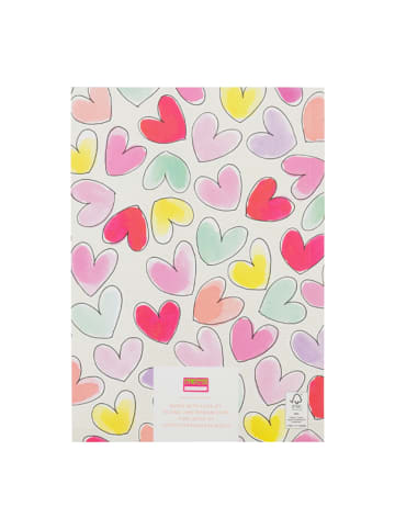 Blond Amsterdam Notizbuch Herzen in Bunt - A5