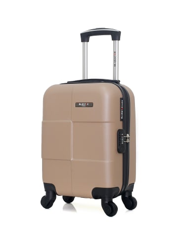 BlueStar Handgepäck Koffer MIAMI in Beige (26L)