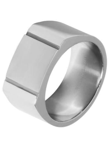 Adeliás Herren Ring aus Edelstahl in silber