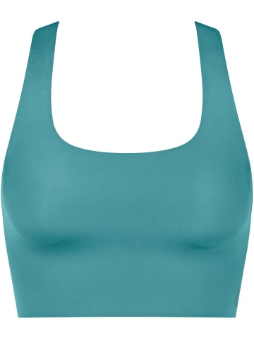 Sloggi Bustier ZERO Feel 2.0 Racer Top in QUIET TURQUOISE