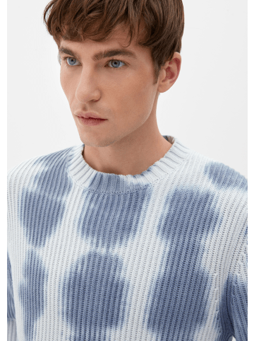 s.Oliver Strickpullover langarm in Blau-grau