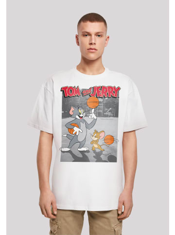 F4NT4STIC T-Shirt Tom und Jerry Basketball Buddies in weiß