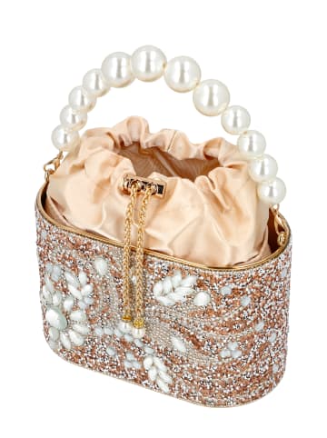faina Women Handbag in Champagne