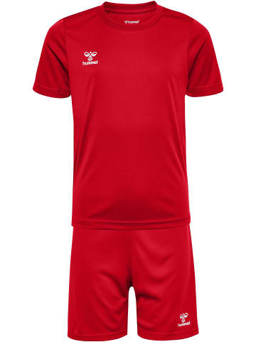 Hummel Kurze Hose Anzug Playful Set Multisport Kinder in TRUE RED