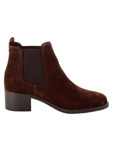 Tamaris Chelsea Boot in MOCCA SUEDE