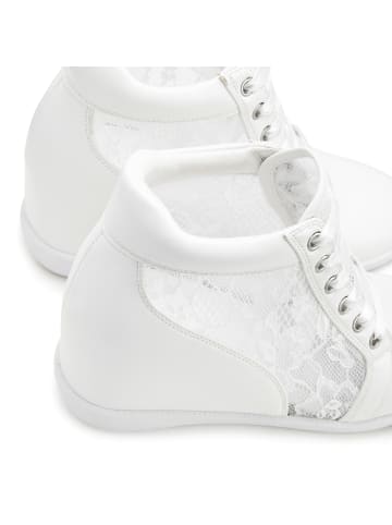 LASCANA Stiefelette in weiß