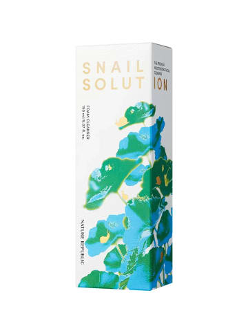 NATURE REPUBLIC Reinigungsschaum Snail Solution Cleansing Foam, 150 ml