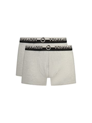 Trussardi Grau Baumwolle Herren Boxershorts Kurz