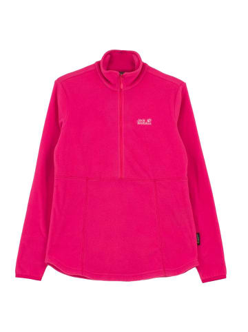 Jack Wolfskin Pullover Echo Fleece Sweater in Rosa