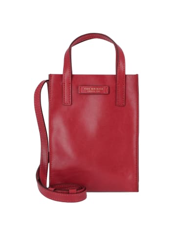 The Bridge Mirra Handtasche Leder 15.5 cm in berry