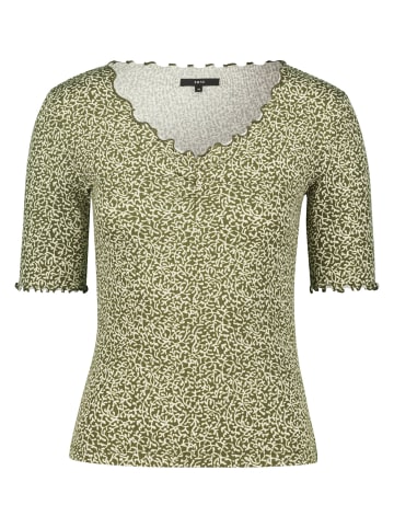 Zero  T-Shirt halbarm gemustert in CreamGreen