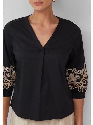 s.Oliver BLACK LABEL Bluse 3/4 Arm in Schwarz