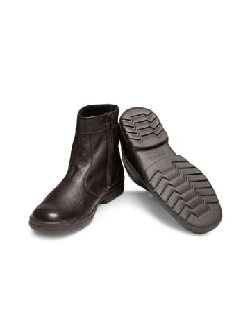 VITAFORM Hirschleder Stiefeletten in dunkelbraun