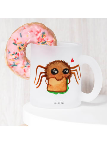 Mr. & Mrs. Panda Trinkbecher Spinne Agathe Sandwich ohne Spruch in Transparent