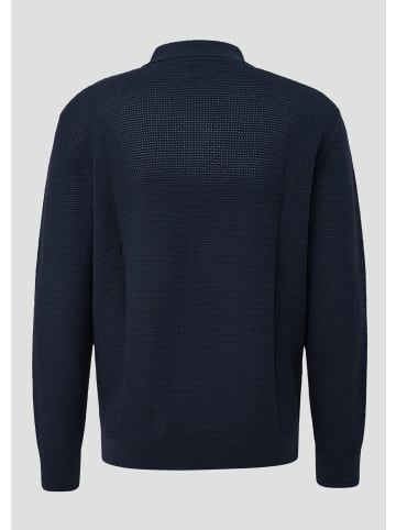 QS Strickpullover in 5884_tiefblau