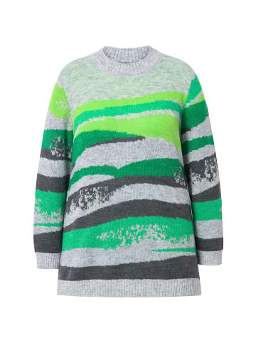 Ulla Popken Pullover in moosgrün