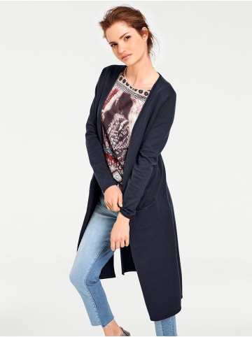 Heine Long-Strickjacke in marine