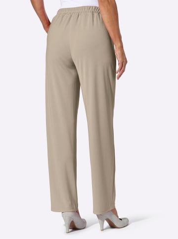 WITT WEIDEN Jersey-Hose in sesam