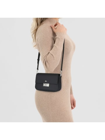 Lacoste Core Essentials Daily City Umhängetasche 21.5 cm in noir