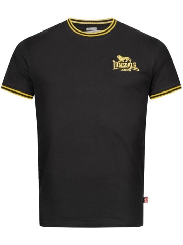 Lonsdale T-Shirt "Ducansby" in Schwarz