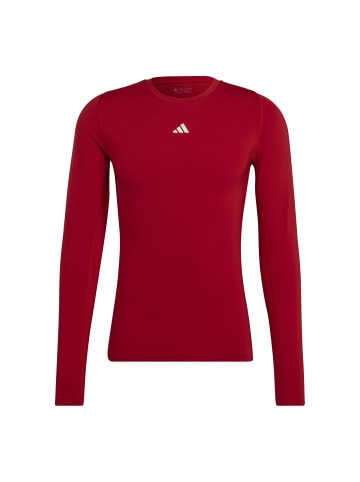 adidas Rundhals Langarmshirt für Herren in uni