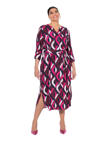 Ulla Popken Midikleid in pink