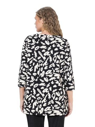 Ulla Popken Shirt in schwarz