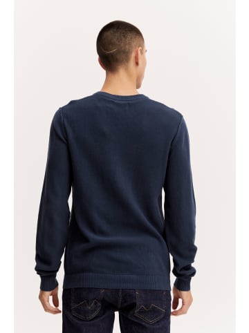 BLEND Strickpullover Pullover 20714899  Schlichter Strickpullover in Blau