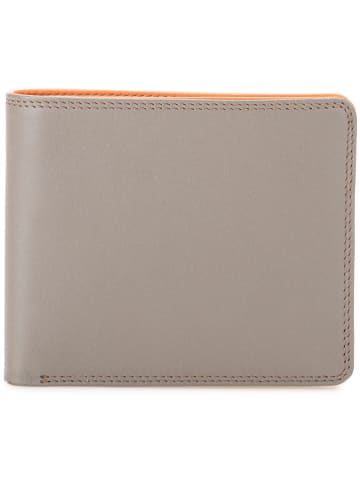 MYWALIT Geldbörse RFID Schutz Leder 11 cm fumo