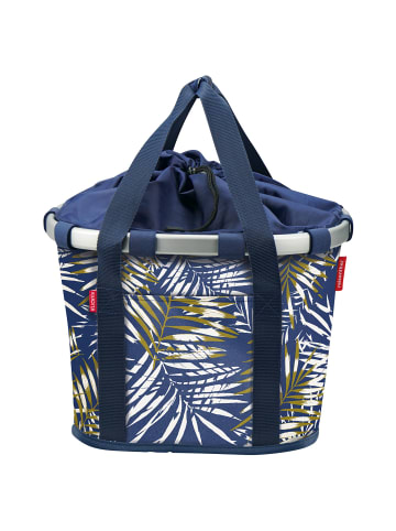 KLICKfix reisenthel Bikebasket 15 - Lenkerkorb 35 cm in jungle space blue