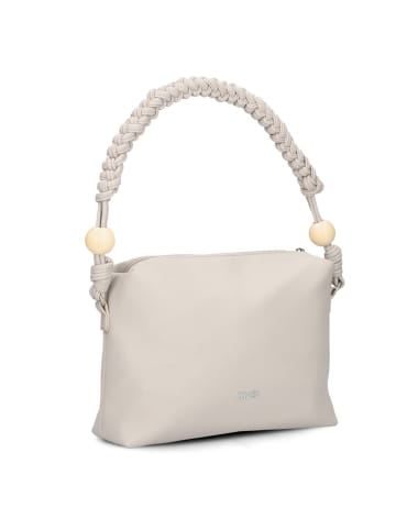 Zwei Perla PE60 - Schultertasche 27 cm (off-white) in cappuccino
