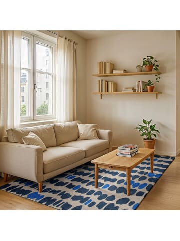 lola & moi Teppich All In Blue in blau