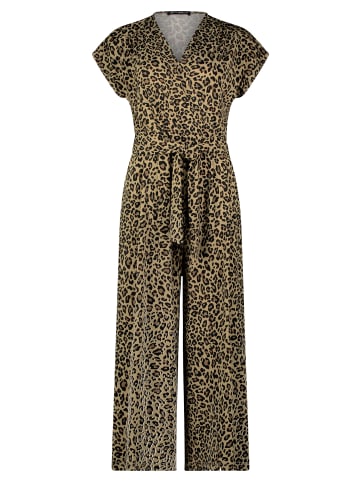Betty Barclay Jumpsuit mit Eingrifftaschen in Black/Khaki