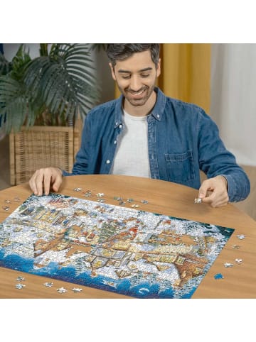Ravensburger Ravensburger Puzzle 1.000 Teile Weihnachtsdorf in bunt