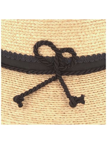 BREITER Trachtenstrohhut in beige