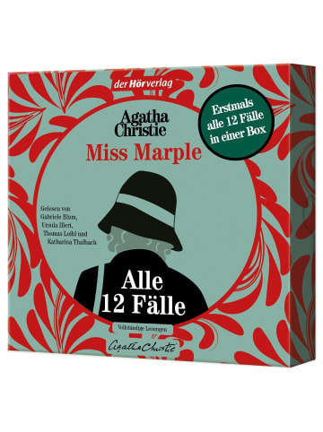 der Hörverlag Miss Marple - Alle 12 Fälle