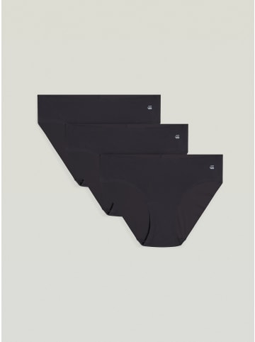 G-Star Raw Hipster No VPL Brief 3er-Pack black