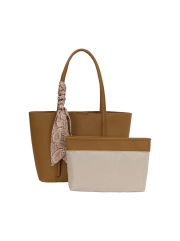 Usha 2-In-1 Tote Bag Set 2-IN-1 Tote Bag Set in Khaki