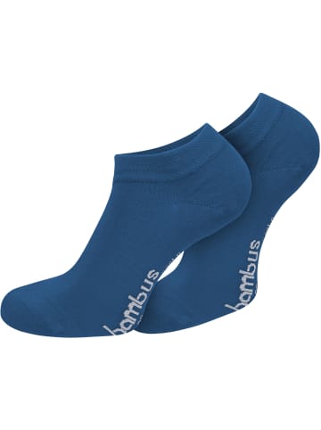 normani 6 Paar Viskose-Gesundheitssocken Sneakers in Anthrazit/Blau/Marine