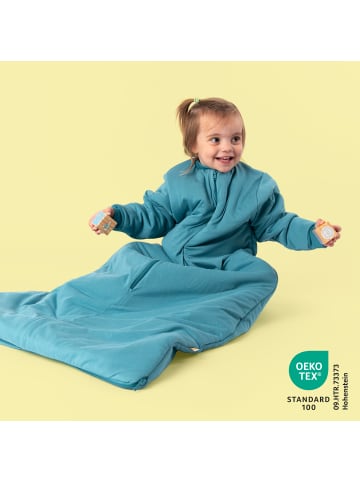 Schlummersack Babyschlafsack, 3.5 TOG in Petrol