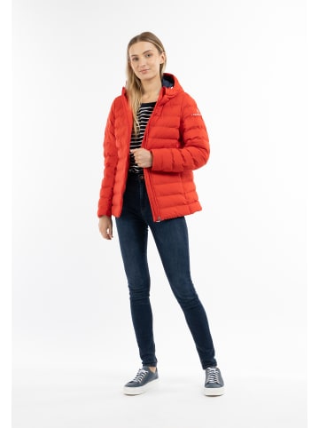 DreiMaster Damen Wattierte Winterjacke in Rot