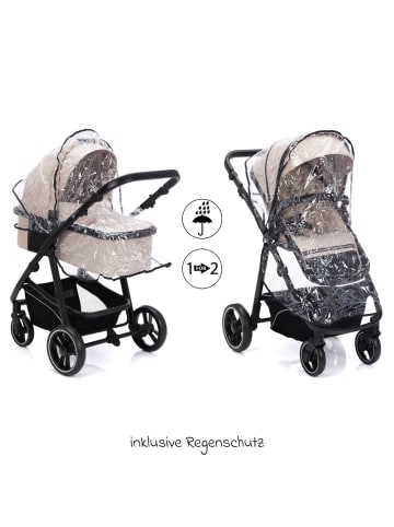 fillikid 3-1 Kombi-Kinderwagen-Set Fill Jaguar in beige