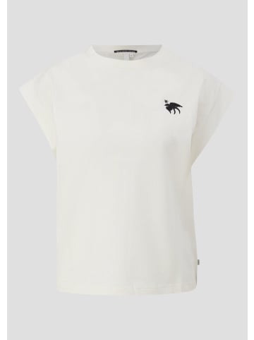 QS T-Shirt in 02D0_ecru