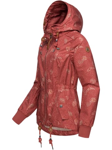 ragwear Übergangsjacke Danka Leaves in Rose22